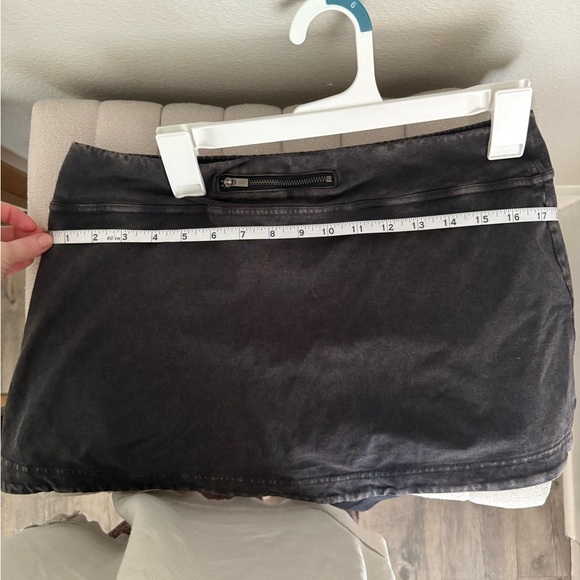 Free People Black Athletic Skort with Logo - Picture 5 of 8